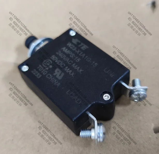 TE W23-X1A1G-15 15A 10A 240V 장비 열 스위치