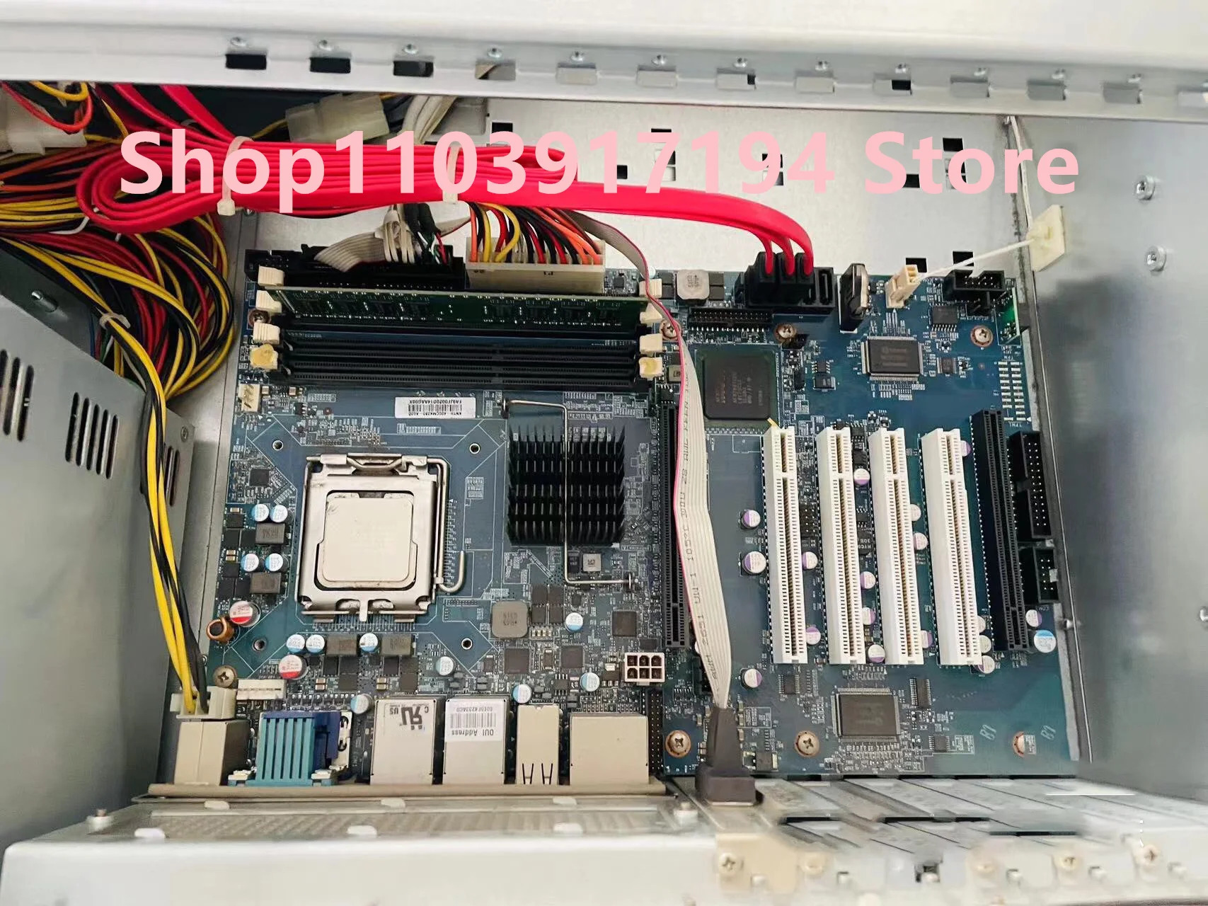 Kontron 듀얼 네트워크 카드 산업컴퓨터 마더보드 KTQ45/E용