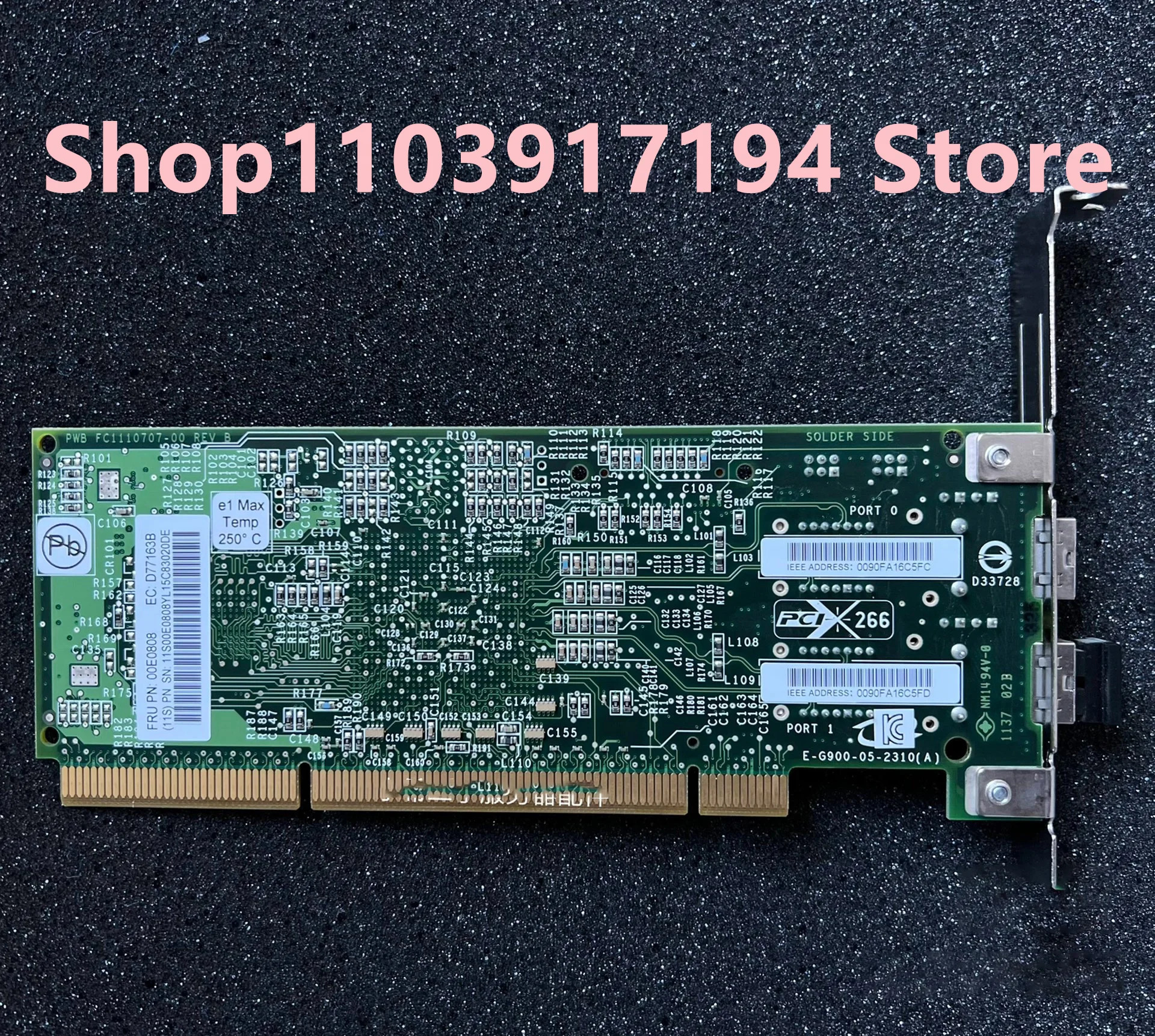 IBM 듀얼 포트 카드 보드 2 4Gb 00E0808 00E0809 32N1294 5749 576B