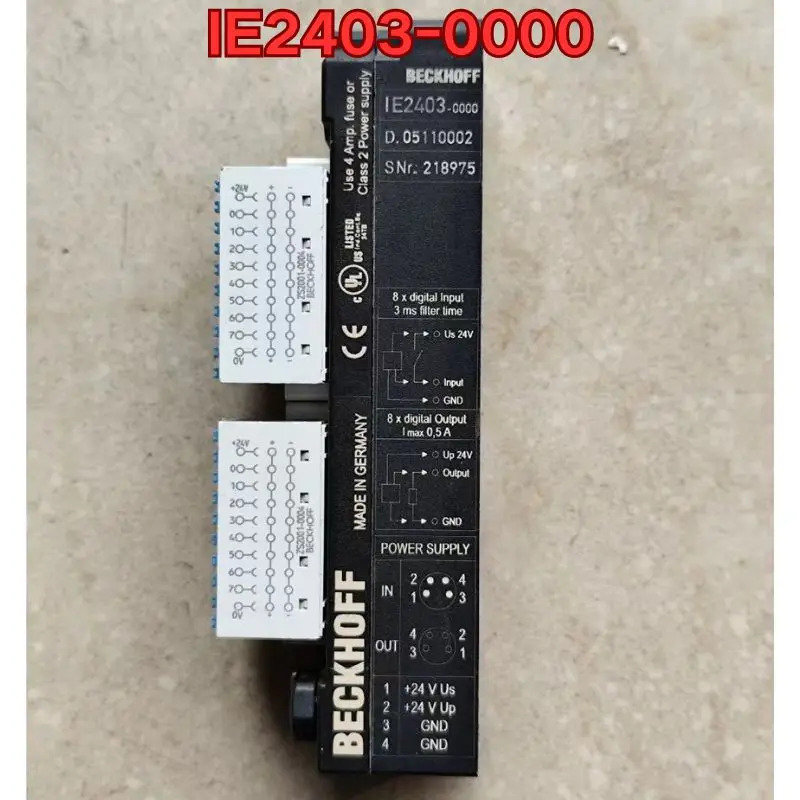 리퍼 PLC 모듈 IE2403-0000 기능 정상