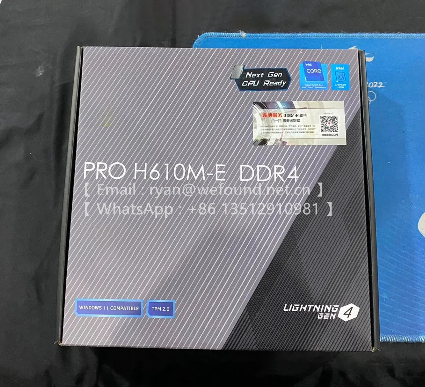 PRO B760M-A 와이파이 폭격기 DDR4 II  B650M B760M H610M-E B760M-E H610M