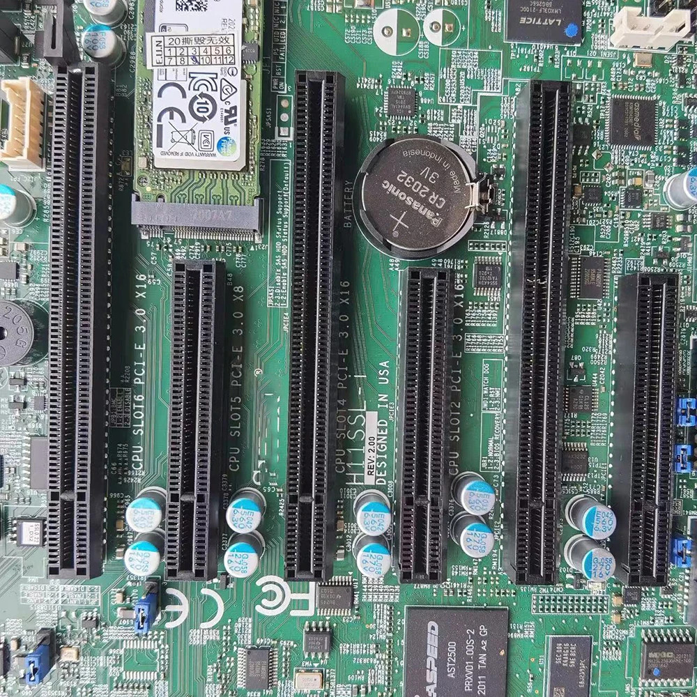 Supermicro H11SSL-i마더보드 ECC DDR4 EPYC 7001/7002 시리즈 프로세서
