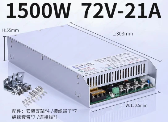 1500W PFC 전원 스위칭 전원공급장치 전압 전류 조절 12V 24V 36V 48V 60V 80V 150V 30A 40A 20A CC CV