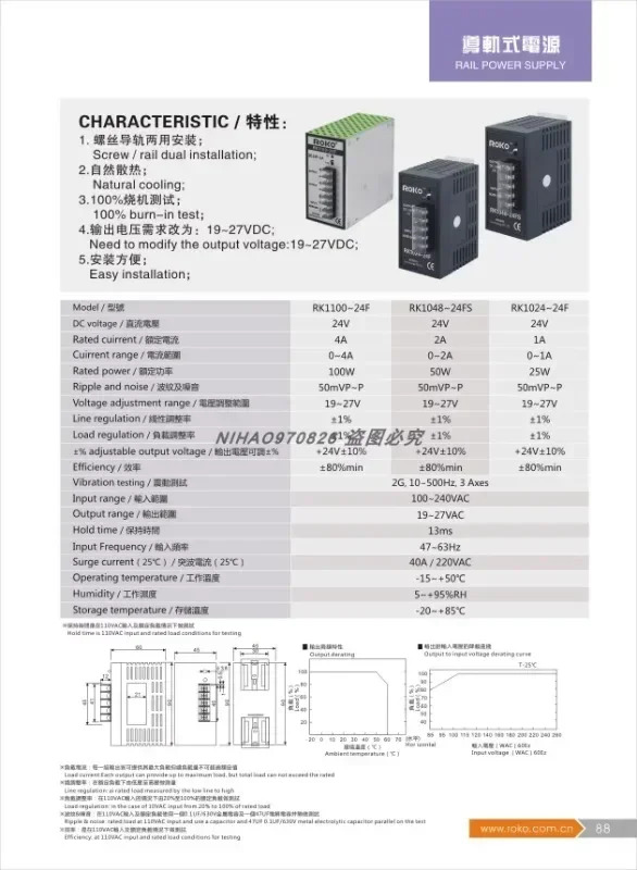 1PCSRK1024-24F RK1048-24FS RK1100-24F RK1150-24F 전원 컨트롤러 OO
