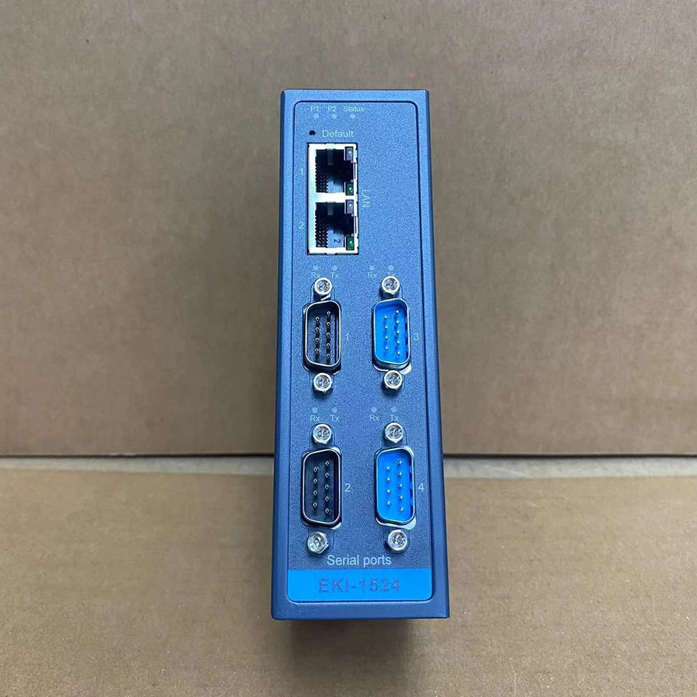 어드밴텍 오리지널 EKI-1524-CE 4포트 RS-232/422/485 직렬 포트 장치 네트워킹 서버용