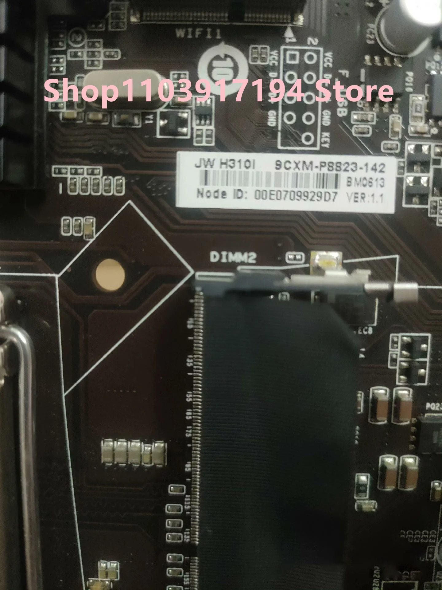 J  W H310i 마더보드 통합 itx