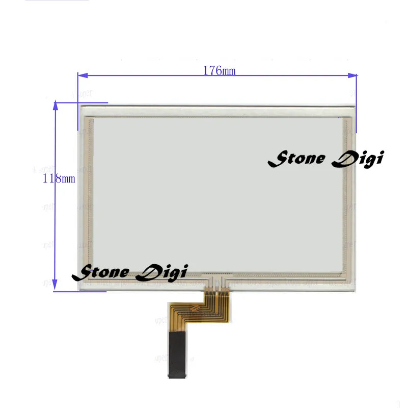 터치 스크린 디지타이저 교체 센서 LT070AA32B00 LT070AA32700 7.0 인치 176x118mm 신