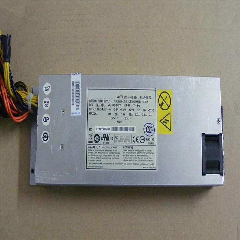 EtasisPSU NF190D2 1U 480W 전원공급장치 EFAP-481R01 신