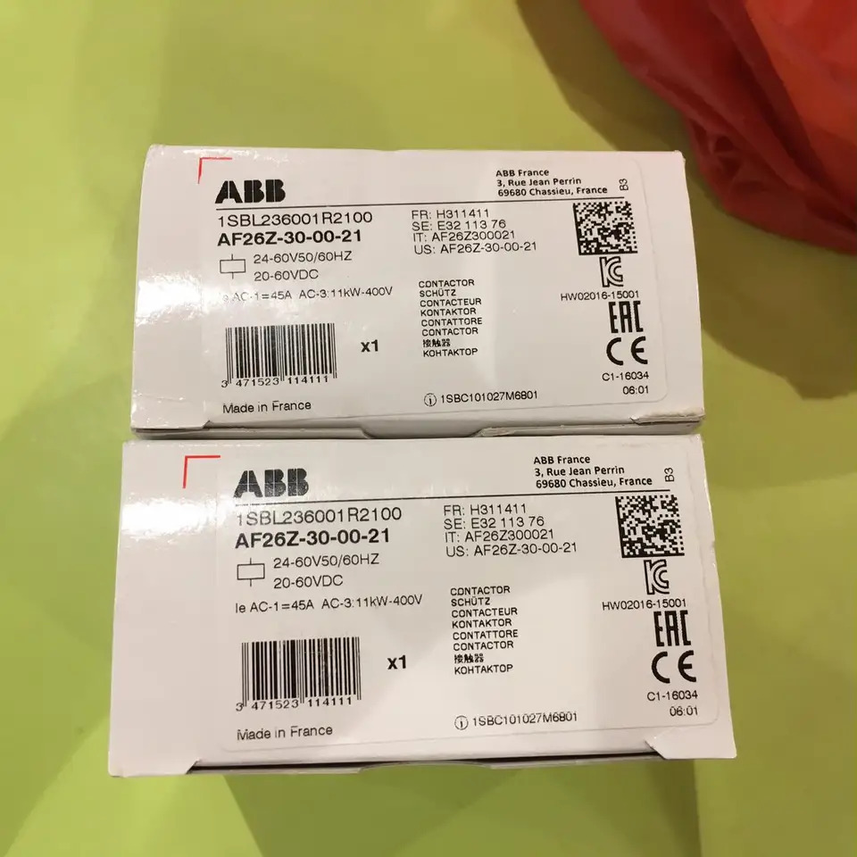 ABB 접촉기 AF30Z- 30-00-21 30-00-23 DC AC 공유 오리지널