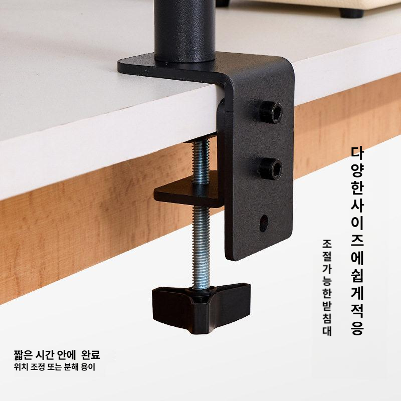 데스크 고양이 해먹 회전 원목 수직 협탁 사무실 선반 접이식 - 상세 이미지 4