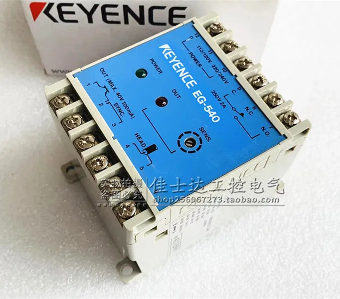 EG-540 오리지널 KEYENCE 컨트롤러 포지셔닝 센서 포장