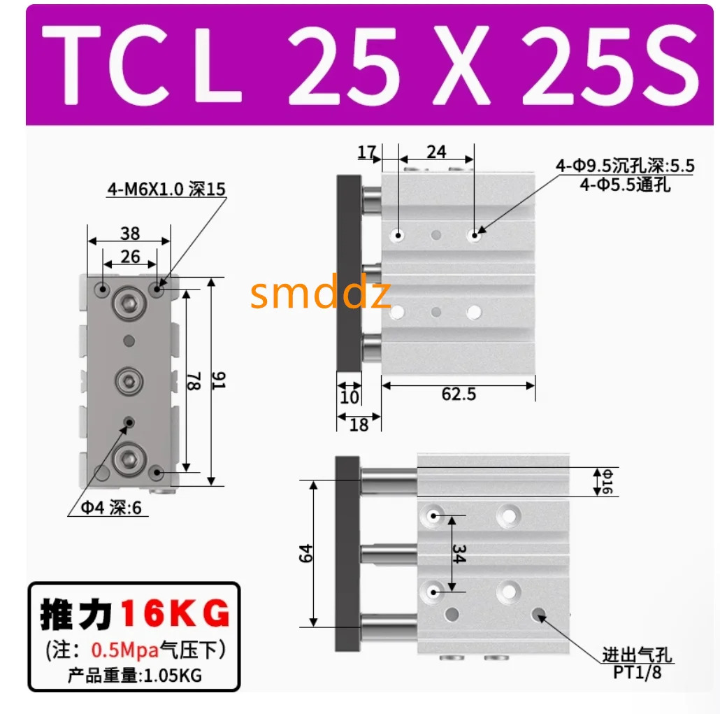 TCL25X25S TCL25X30S TCL25X50S TCL25X75S TCL25X100S TCL25X125S TCL25X150S TCL25X175S TCL25X200S