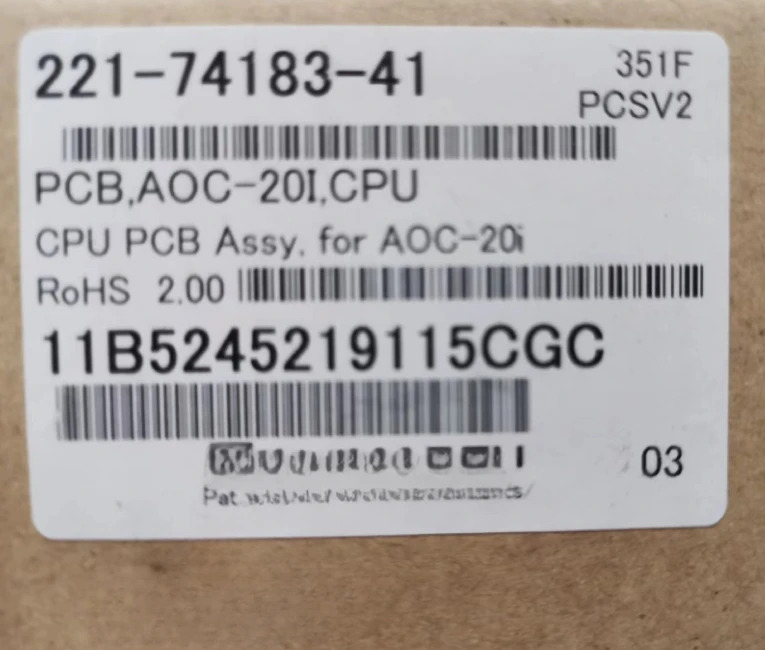 시마즈 상 AOC-20I 분사 타워 자동 샘플러 마더보드221-74183-41