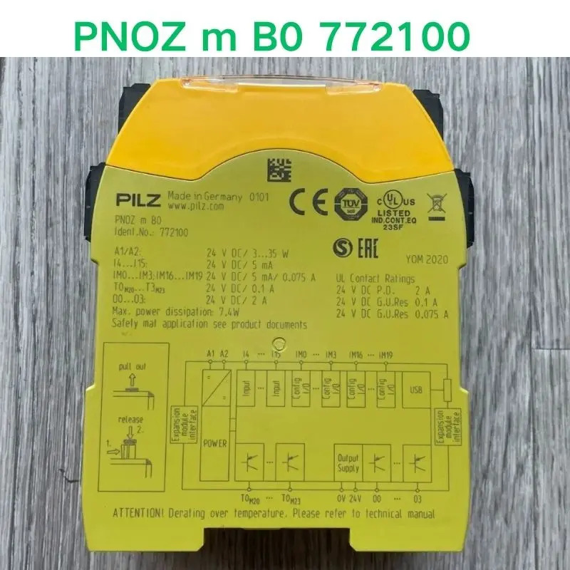 리퍼 OK PNOZ m B0 772100 릴레이