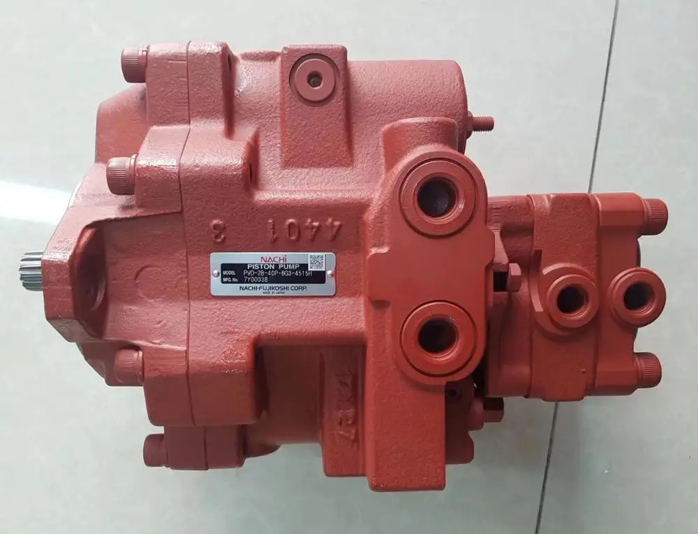 굴삭기 PISTOV 유압 펌프 모델 PVD-2B-40P-6G3-4514H 7Y00038