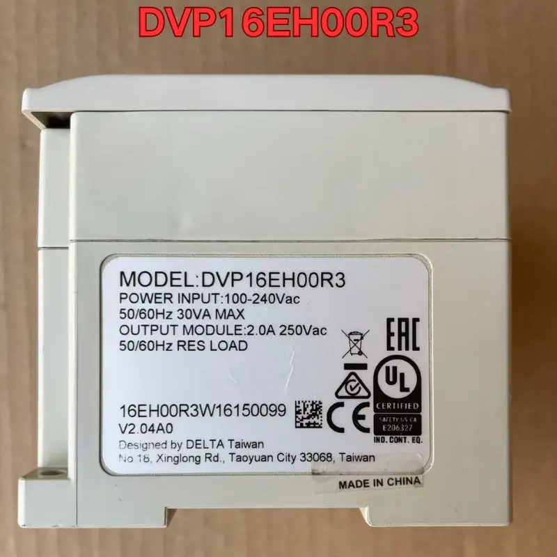 리퍼 PLC 모듈 기능 DVP16EH00R3 정상