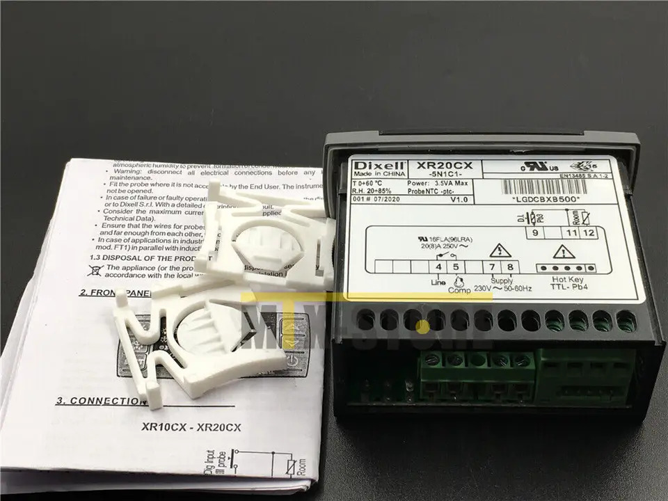 DIXELL XR20CX-5N1C1 상업냉장고디지털 컨트롤러신