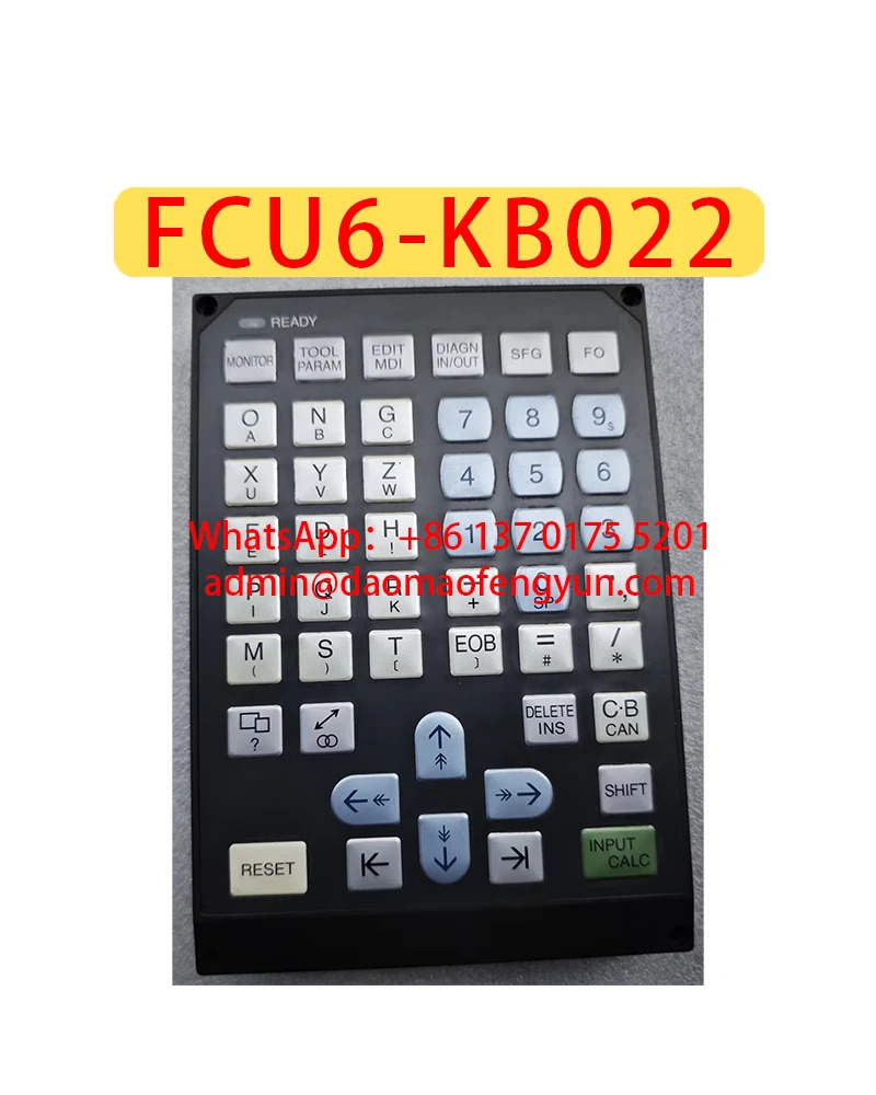 FCU6-KB022 리퍼 파란색 키패드 수치 제어 시스템 FCU6 KB022
