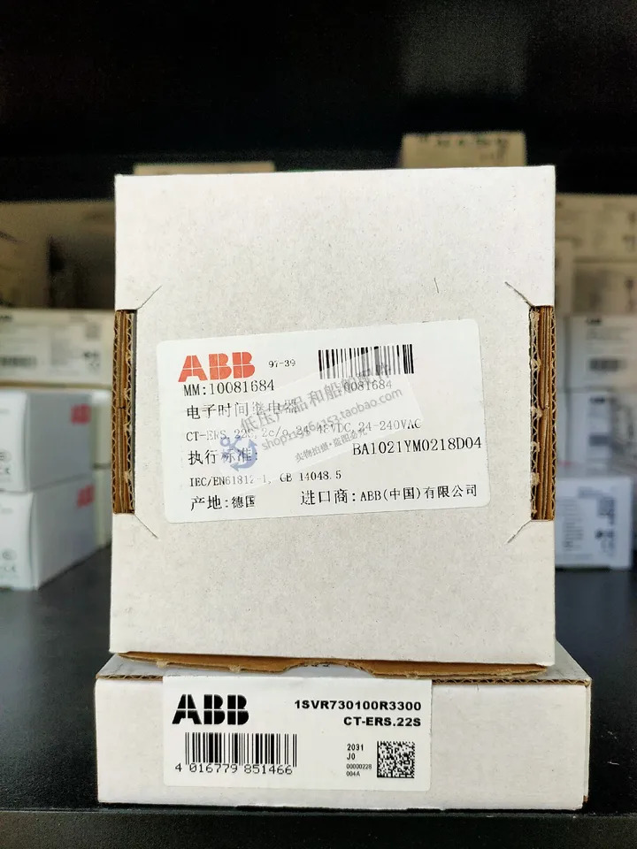 ABB 타임 릴레이 CT-ERS.22S 전압 24-240VAC 터치포인트 2C/O 신