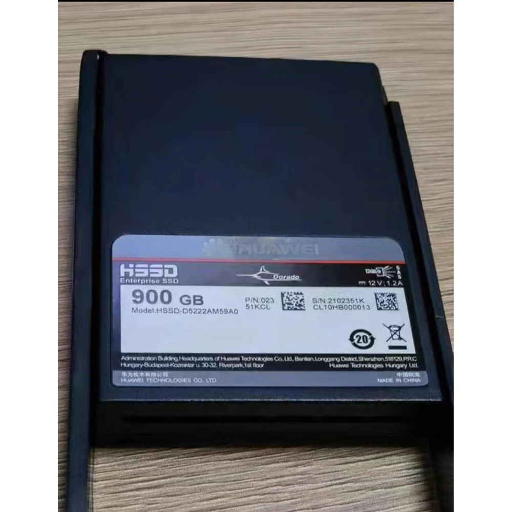 HAWEI 5000/5500V3 02351KCL 12Gb/s 2.5인치 SAS SSD 서버 솔리드 스테이트 900GB