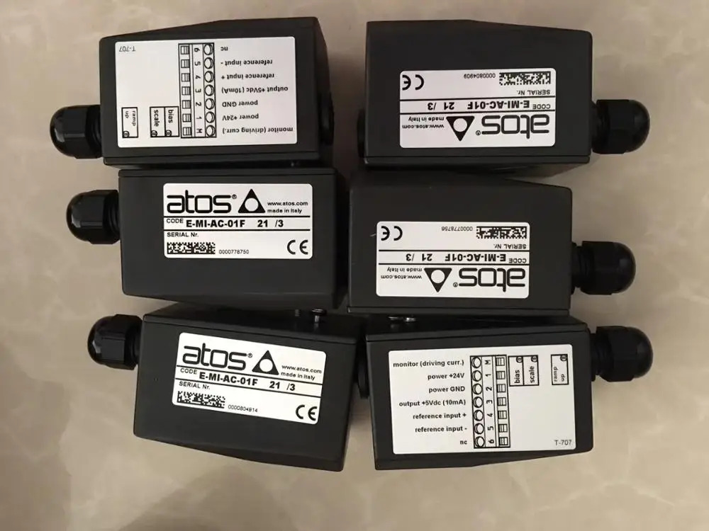 ATOS 비례 증폭기 E-MI-AC-01F 21/3 증폭 버전