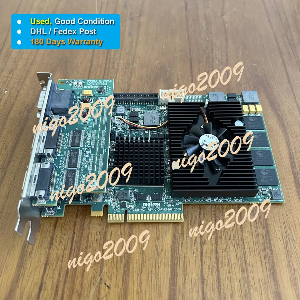 Matrox Radient eCL 카메라 카드 리퍼 완료 RAD2GDF200432 고품질