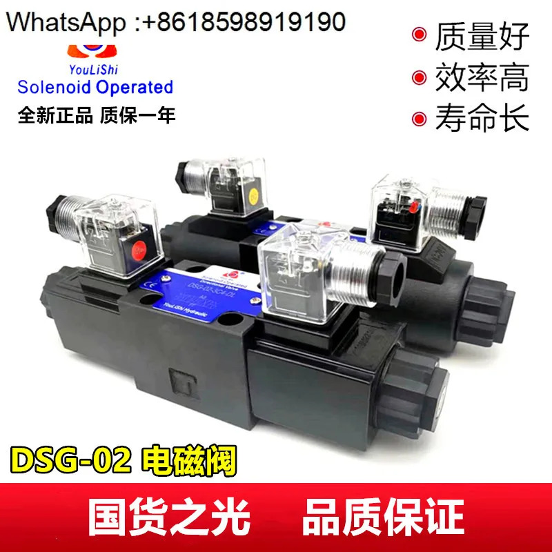 솔레노이드 밸브 DSG-02-3C2 DSG-02-3C6/3C4 24V 220V YOULISHI 방향