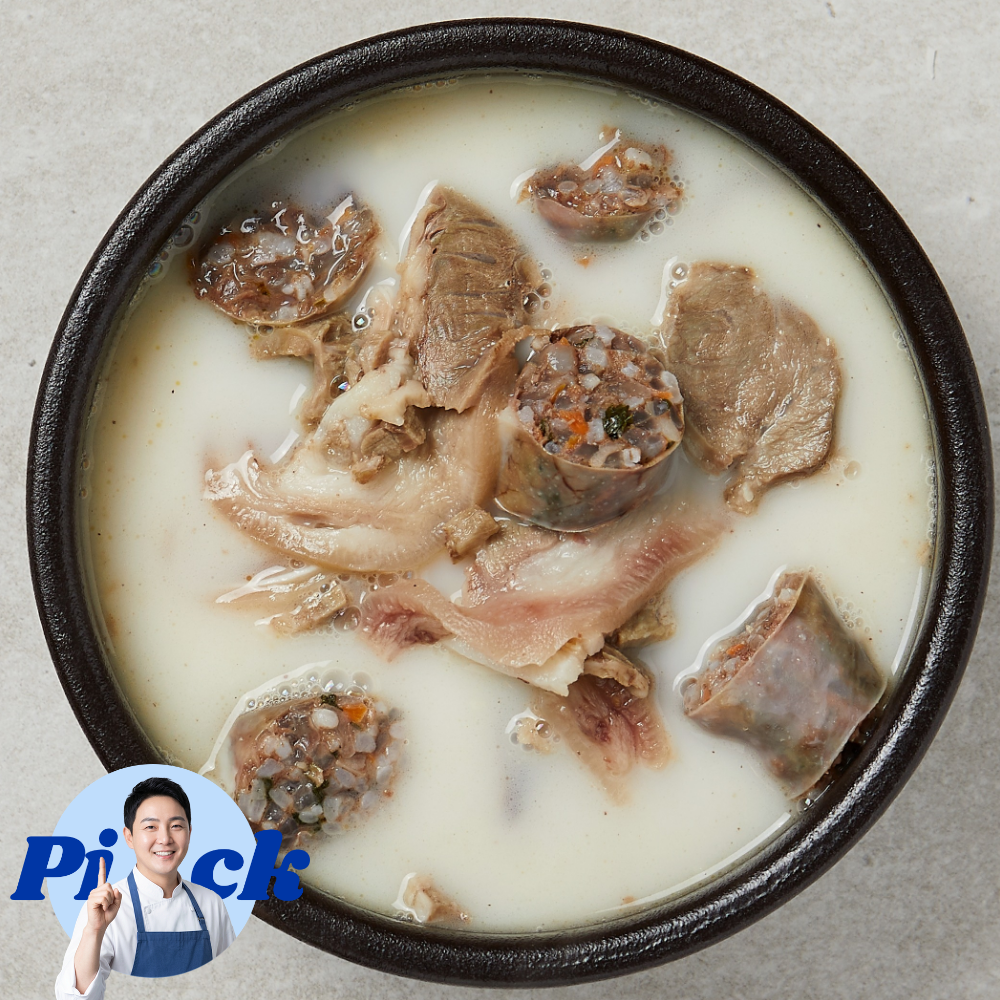 고기폭탄 돼지국밥, 순대국밥 1인분 풍성한 건더기 고기 2배 - 상품 이미지