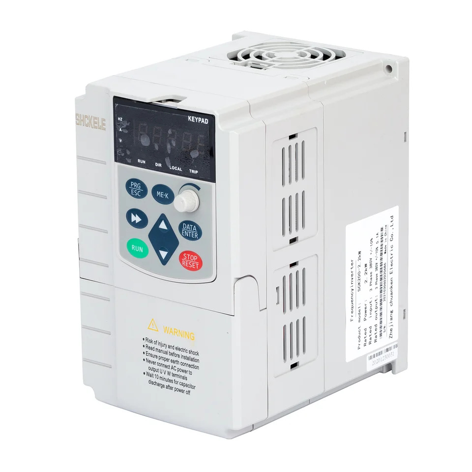 공장 저가 VFD 단상 3상11kw 인버터 주파수 드라이브 컨버터 220V 입력 출력