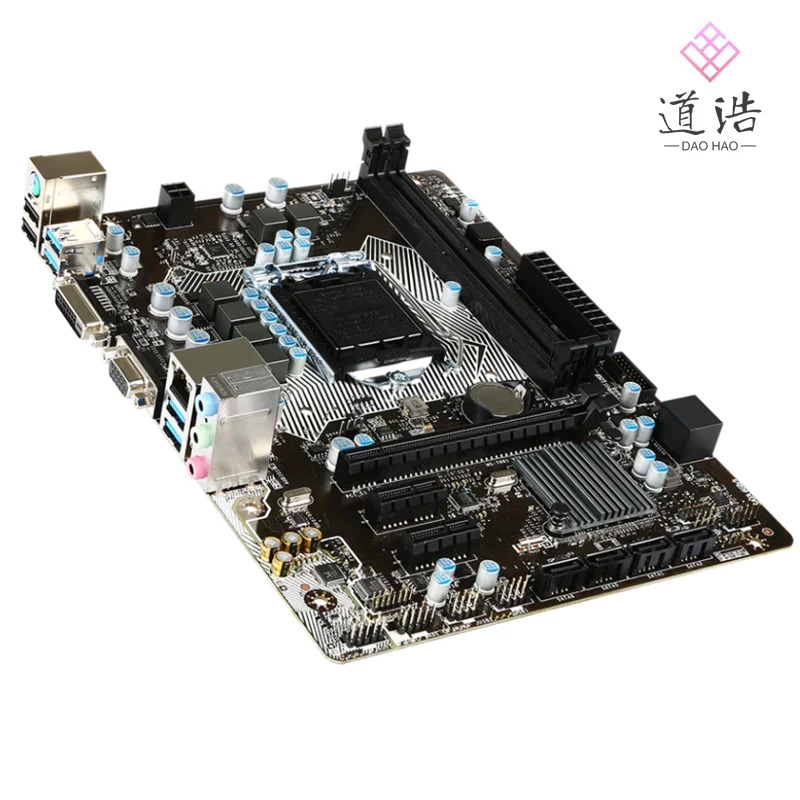 B150M-ICAFE D3 마더보드32GB LGA 1151 DDR3 마이크로 B150 메인보드 완전 작동 리퍼
