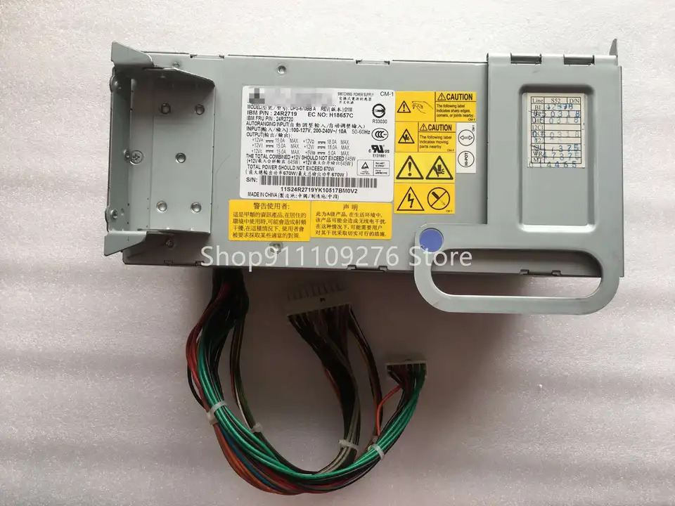 IBM X3400 X3500 서버 워크스테이션PSU 전원공급장치 DPS-670BB A 24R2719 24R2720 MAX 670W