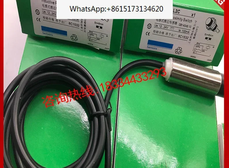 포장 XS218BLNAL2C XS218BLPAL2C XS118BLPAL2C XS118BLNAL2C 3 개