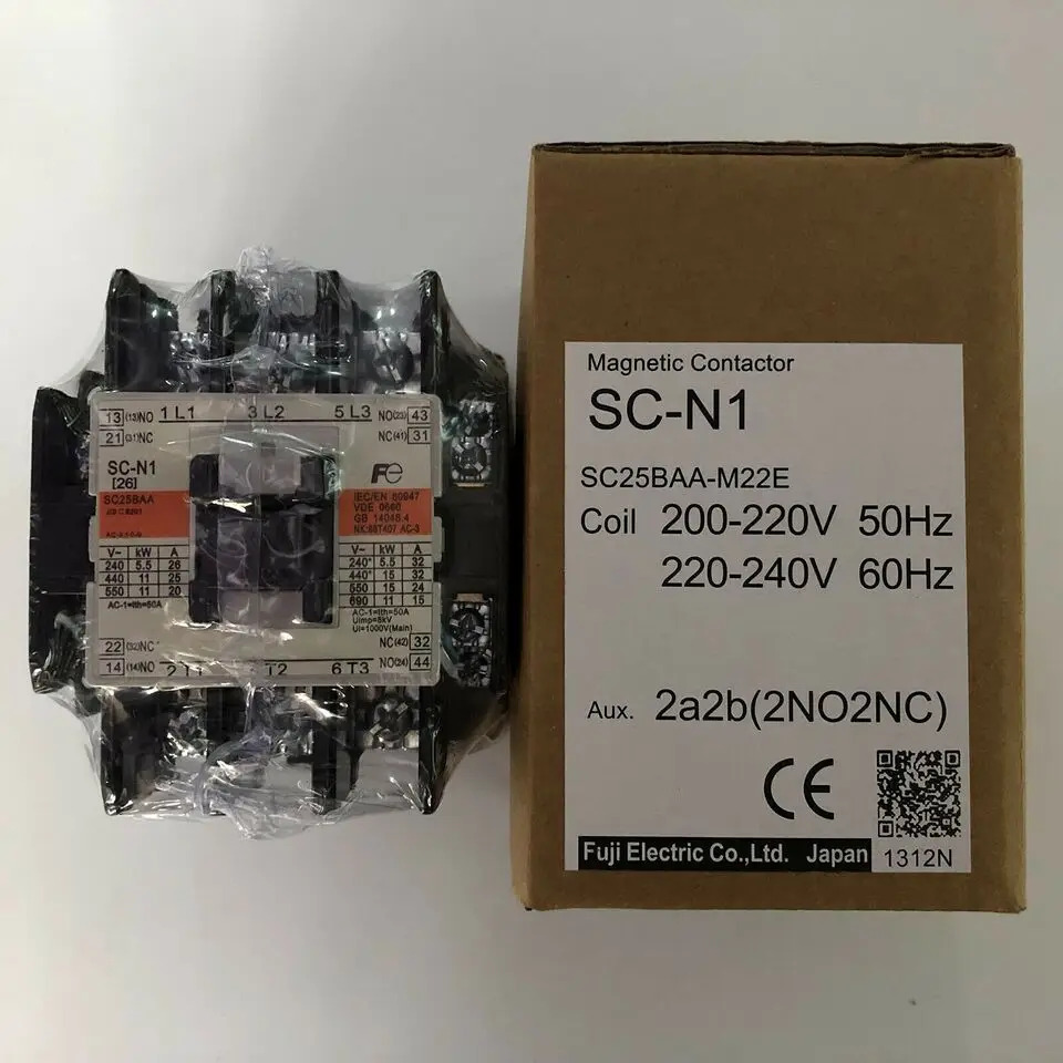 후지 SC-N1 마그네틱 접촉기 SCN1 200-240VAC 220VAC 1PC