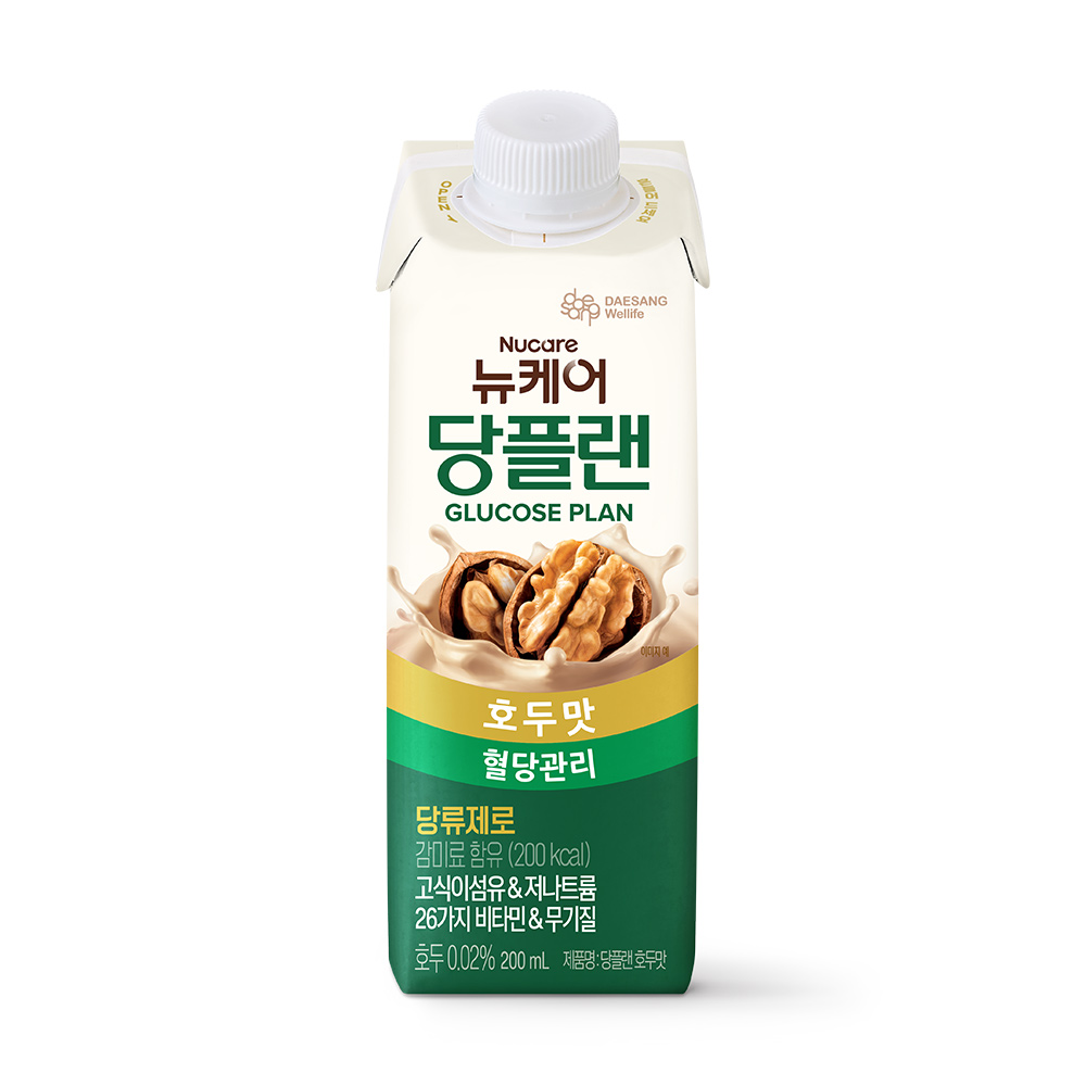 뉴케어 당플랜 호두맛 200mL 24팩 균형영양식 당뇨환자영양식 + 영양간식 이미지 3