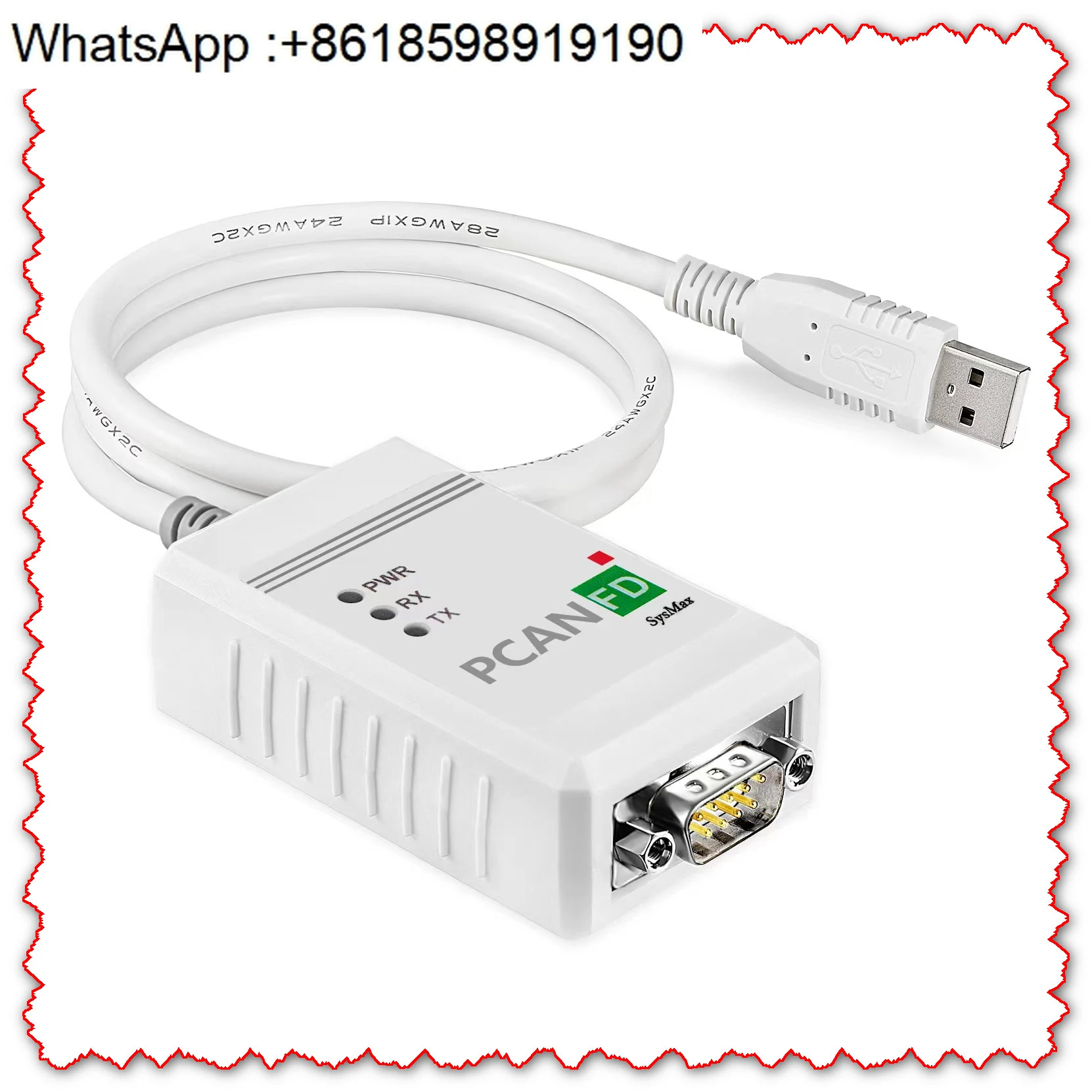 국내 호환 피크 오리지널 PCAN-USB-FD IPEH-004022/00 지원 인카