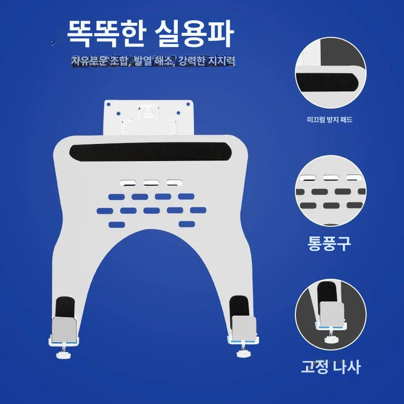 회전식 거치대 브라켓 홀더 클립 탭 범용 받침대 고정 패드 흡착식 개폐식 호환 - 상세 이미지 5