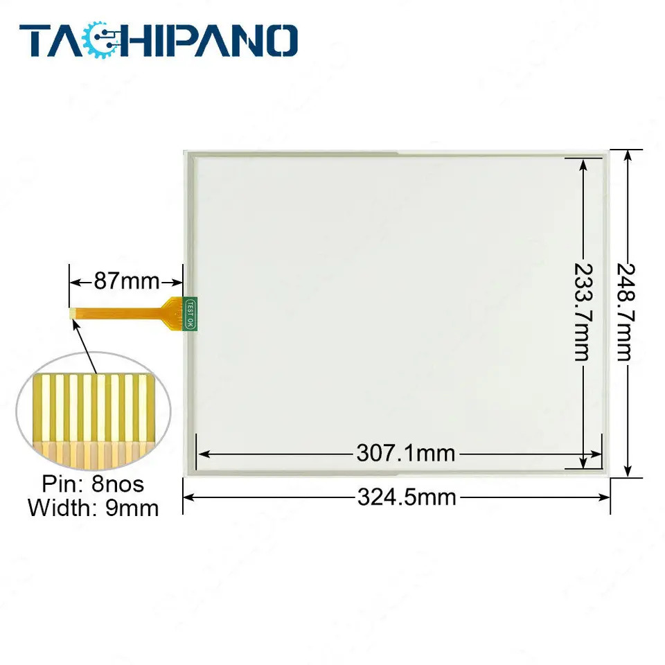 KOYO EA7-T15C EA7-T15C-C EA7-T15C-S 패널 유리터치 스크린