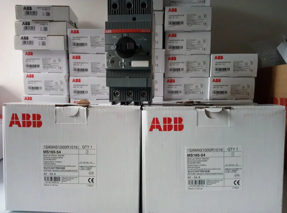 모터 보호 회로차단기 MS165-54 ABB MS165 시리즈 신