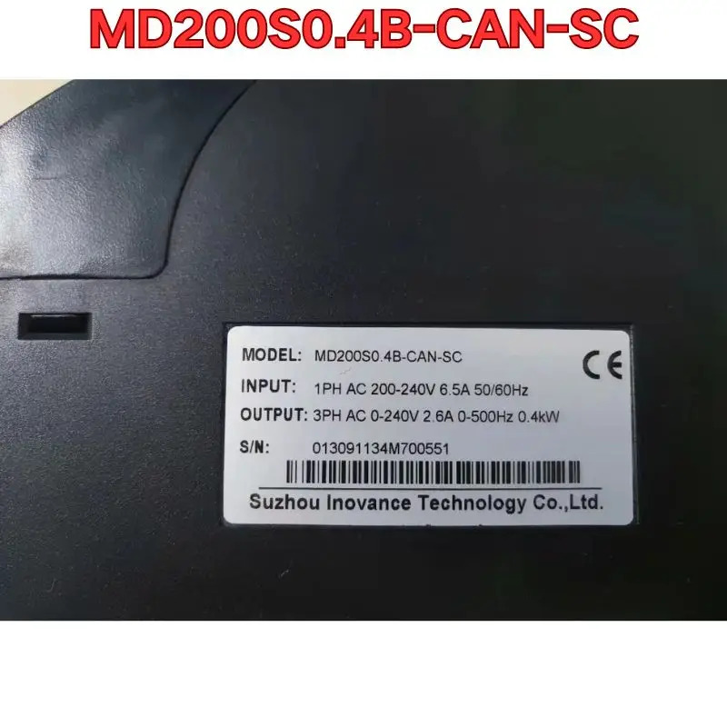 리퍼 인버터 MD200S0.4B-CAN-SC 기능 정상