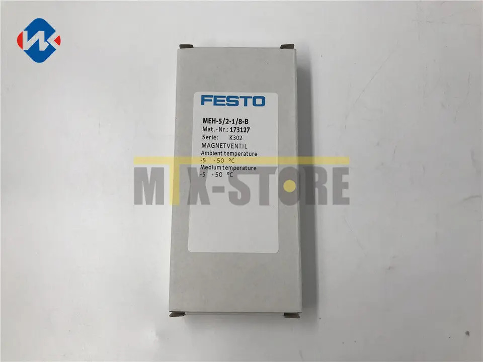 Festo 173127 솔레노이드 밸브 MEH-5 2-1/8-B신