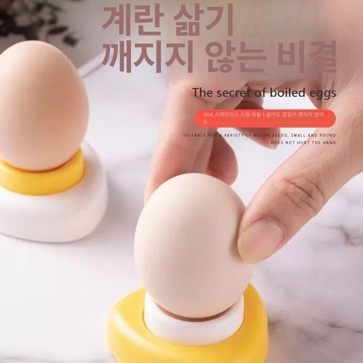 계란 펀치 바늘 삶기전 삶은 요리 달걀 기계 펀칭 달걀삶기 뚫는 까기 스테인리스 홀 까는 - 상세 이미지 2