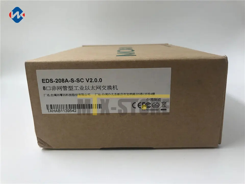 MOXA EDS-208A-S-SC 산업이더넷 스위치신