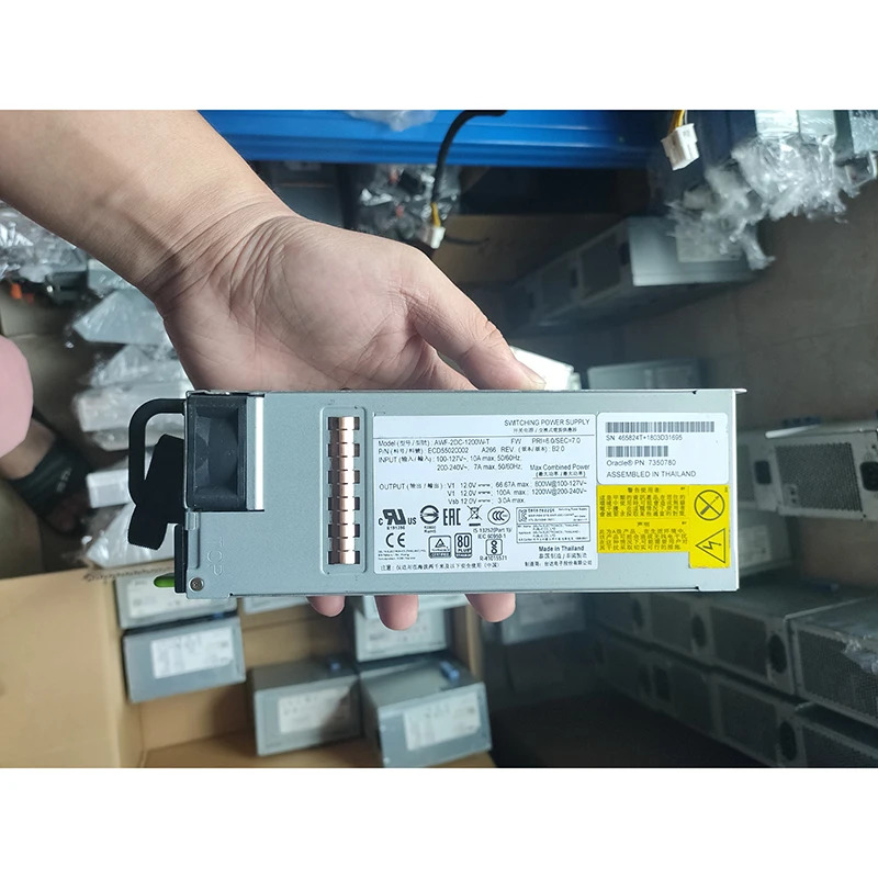 AWF-2DC-1200W-T 7350780 SUN T8-1 S7-2 서버 전원공급장치 전 리퍼