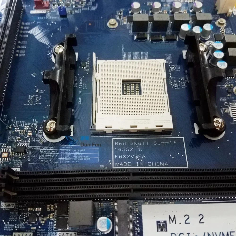 DELL MAX 5675 마더보드 X370 DDR4 16552-1 F6X2V FA 메인보드완전 작동 리퍼