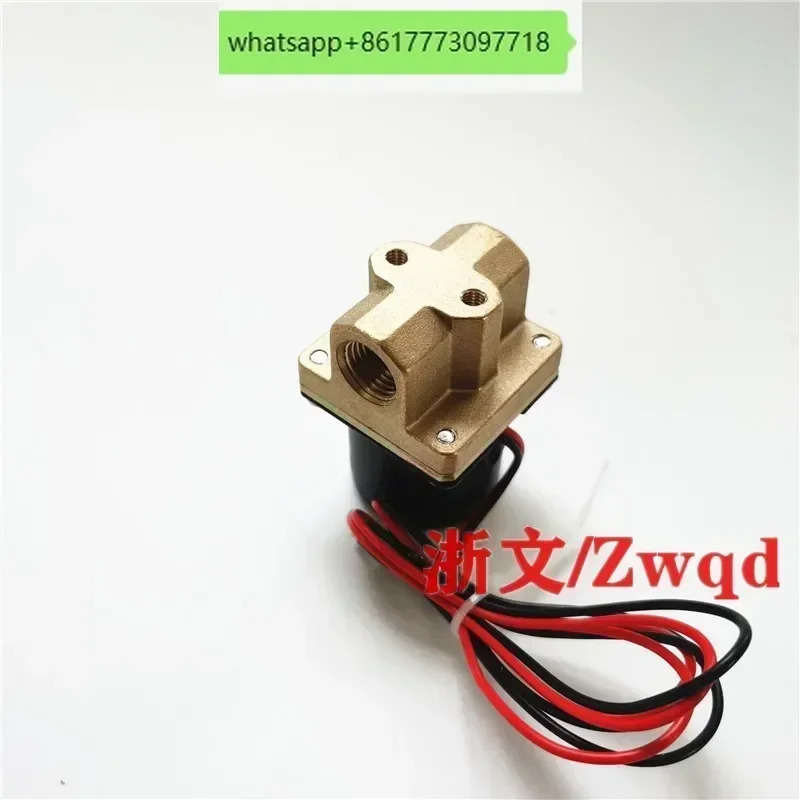 솔레노이드 밸브 CKD AB2X0018 DC24V AC220V 2개정상 구리 2 물 에어 오일