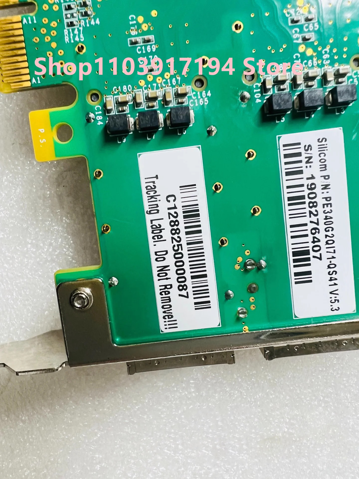 XL710-QDA2 SILICOM PE340G2QI71-QS41 40G 듀얼 포트기가비트 광섬유 네트워크 카드