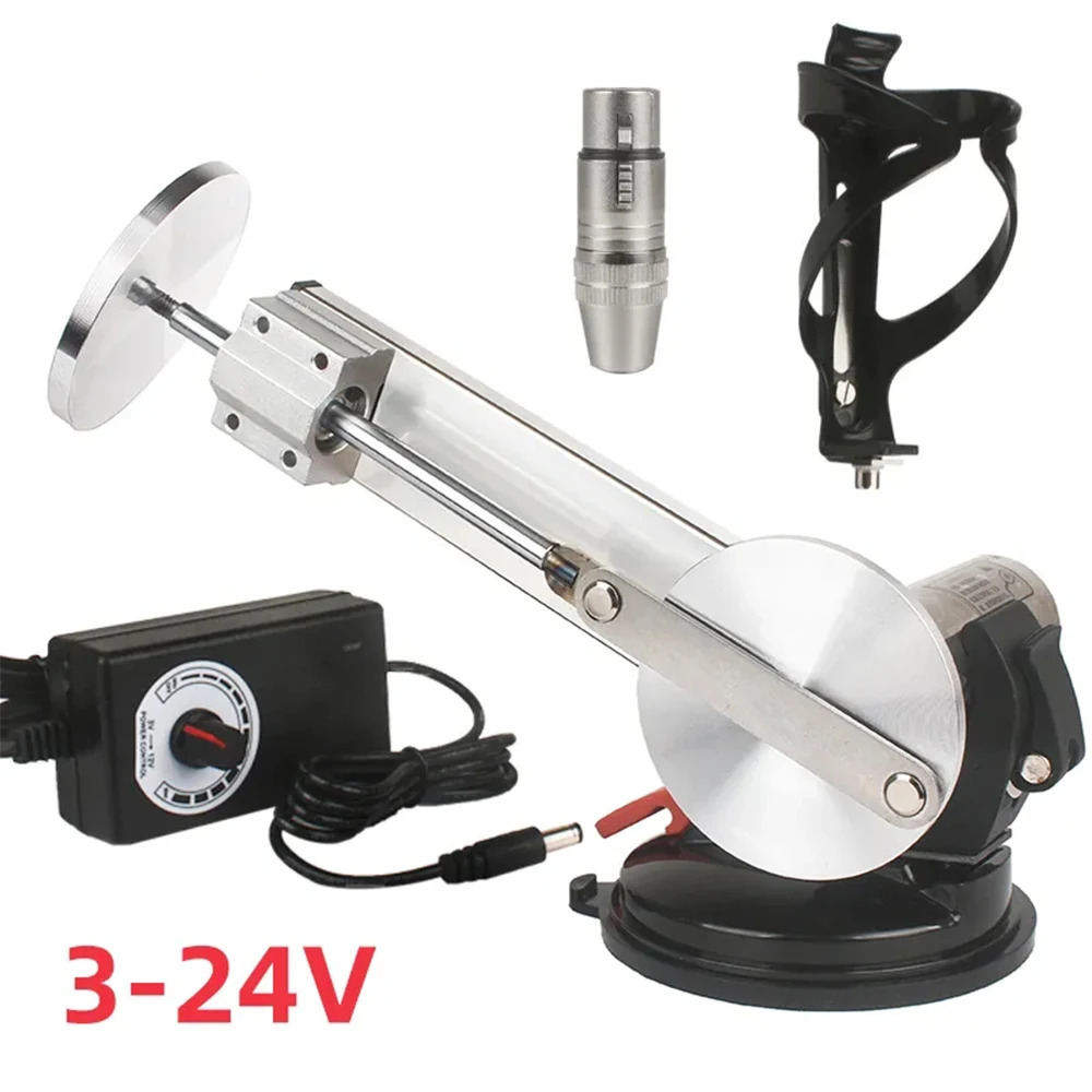 미니 텔레스코픽 리니어 액추에이터 65mm 3-24V 3XLR 왕복 동작 메커니즘 모터 스트로크 커넥터