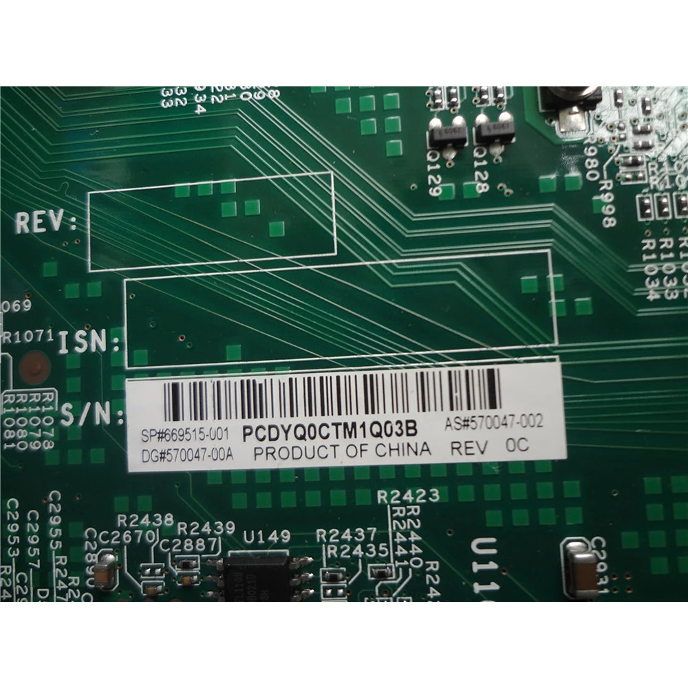 hp호환DL385 G7 서버 마더보드 669515-001 570047-002 고품질
