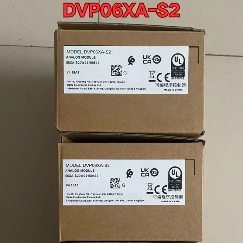 PLC 모듈 DVP06XA-S2 신