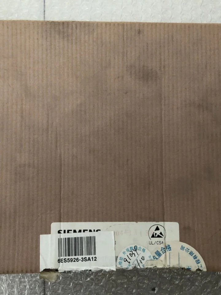 지멘스 모듈 오리지널 6ES5926-3SA12
